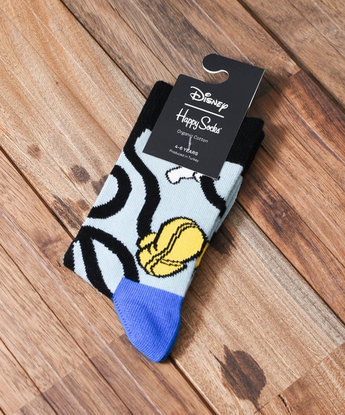 Happy Socks(ハッピーソックス)の「『HAPPY SOCKS』Disney × HappySocks KIDS(ソックス/靴下・キッズ・パープル/サックスブルー/ピンク/イエロー/オレンジ/グリーン/グリーン系その他/グリーン系その他2/グリーン系その他3/その他1/その他3/その他2・SMALL/LARGE/X-SMALL/MEDIUM/X-LARGE)」の6枚目の写真
