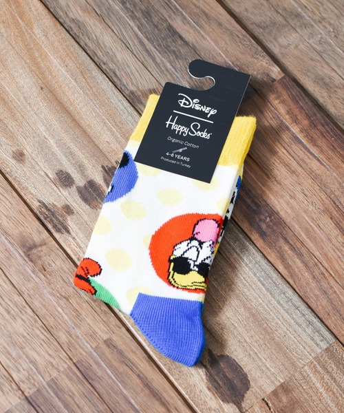 Happy Socks(ハッピーソックス)の「『HAPPY SOCKS』Disney × HappySocks KIDS(ソックス/靴下・キッズ・パープル/サックスブルー/ピンク/イエロー/オレンジ/グリーン/グリーン系その他/グリーン系その他2/グリーン系その他3/その他1/その他3/その他2・SMALL/LARGE/X-SMALL/MEDIUM/X-LARGE)」の8枚目の写真