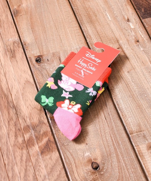 Happy Socks(ハッピーソックス)の「『HAPPY SOCKS』Disney × HappySocks KIDS(ソックス/靴下・キッズ・パープル/サックスブルー/ピンク/イエロー/オレンジ/グリーン/グリーン系その他/グリーン系その他2/グリーン系その他3/その他1/その他3/その他2・SMALL/LARGE/X-SMALL/MEDIUM/X-LARGE)」の5枚目の写真