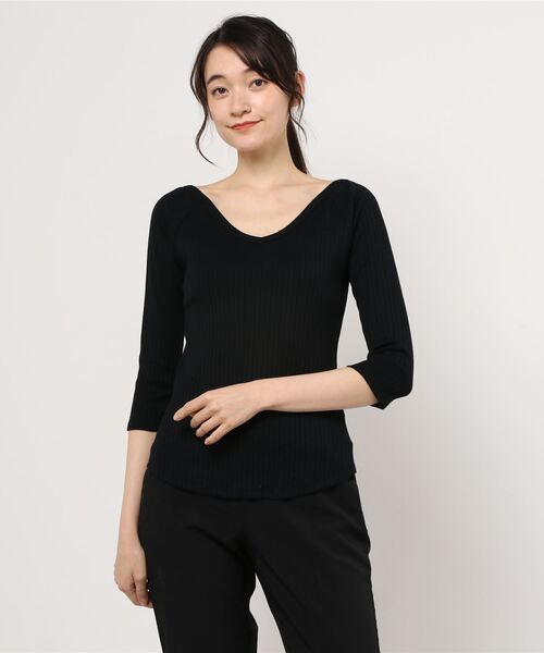 atmos pink（アトモスピンク）の「Sustainable atmos pink / ワイドリブプルオーバー（パーカー・レディース・その他2/その他3/その他1・F）」の2枚目の写真