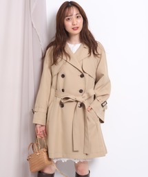 Rirandture（リランドチュール）の「ケープ風トレンチコート（ダウン