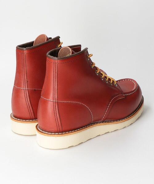 RED WING(レッドウィング)の「RED WING(レッドウィング)6" CLASSIC MOC(ブーツ・メンズ・ワインレッド・7h/8/9/8h)」の4枚目の写真