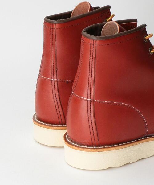 RED WING(レッドウィング)の「RED WING(レッドウィング)6" CLASSIC MOC(ブーツ・メンズ・ワインレッド・7h/8/9/8h)」の5枚目の写真