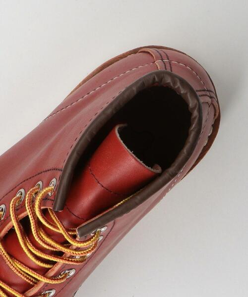 RED WING(レッドウィング)の「RED WING(レッドウィング)6" CLASSIC MOC(ブーツ・メンズ・ワインレッド・7h/8/9/8h)」の7枚目の写真