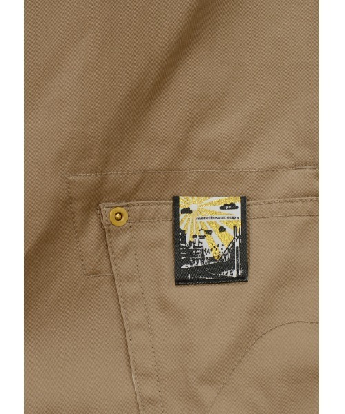 mercibeaucoup,（メルシーボークー）の「わさっトレンチ（トレンチコート・レディース・ベージュ/カーキ/ネイビー・0/01）」の8枚目の写真