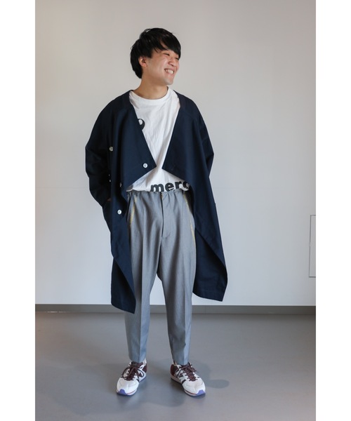 mercibeaucoup,（メルシーボークー）の「わさっトレンチ（トレンチコート・レディース・ベージュ/カーキ/ネイビー・0/01）」の20枚目の写真