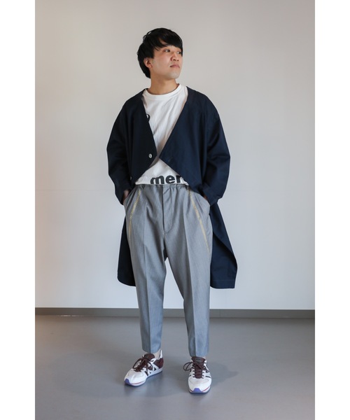 mercibeaucoup,（メルシーボークー）の「わさっトレンチ（トレンチコート・レディース・ベージュ/カーキ/ネイビー・0/01）」の21枚目の写真