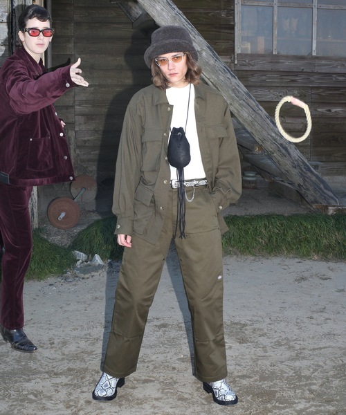 Jieda（ジエダ）の「2021秋冬 PURSE BAG（ボディバッグ/ウエストポーチ・メンズ・ブラック・ONESIZE）」の7枚目の写真