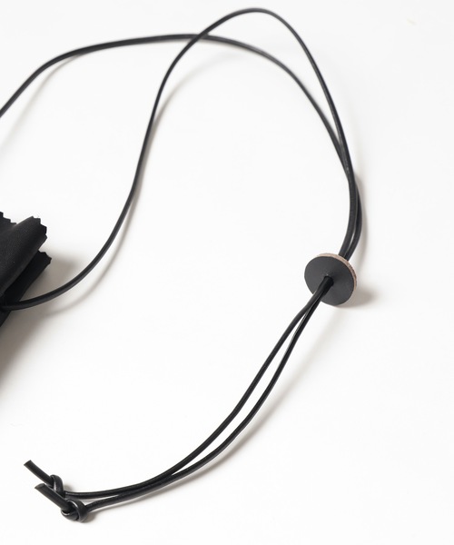 Jieda（ジエダ）の「2021秋冬 PURSE BAG（ボディバッグ/ウエストポーチ・メンズ・ブラック・ONESIZE）」の2枚目の写真