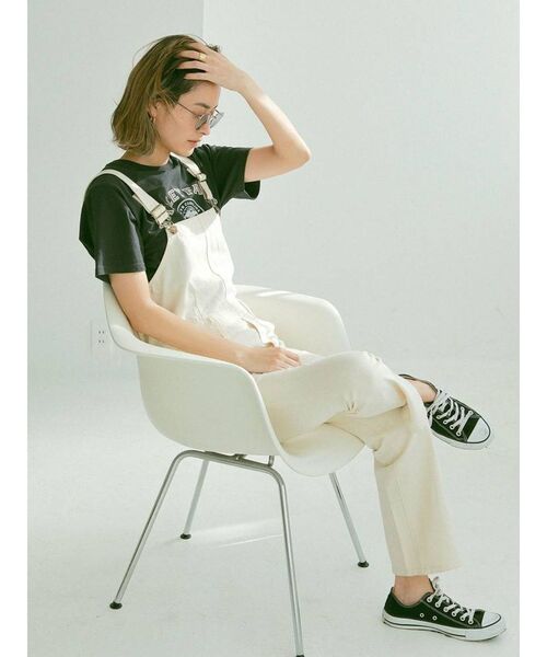 Ungrid（アングリッド）の「ヴィンテージロゴTee（Tシャツ/カットソー・レディース・オフホワイト/チャコールグレー/レッド・FREE）」の11枚目の写真