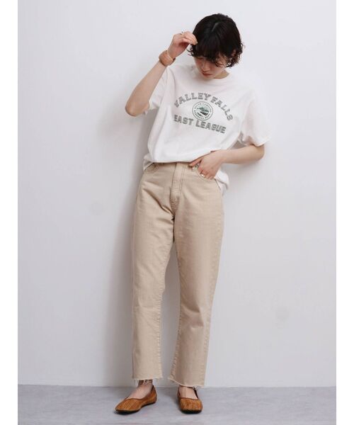 Ungrid（アングリッド）の「ヴィンテージロゴTee（Tシャツ/カットソー・レディース・オフホワイト/チャコールグレー/レッド・FREE）」の12枚目の写真