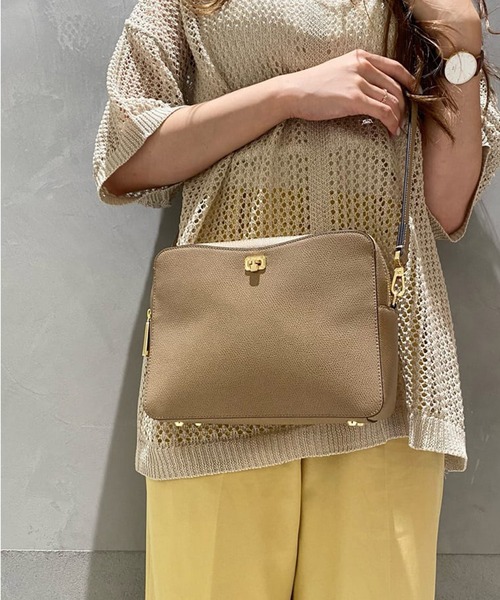 Samantha Thavasa イタリアンスプリットショルダーバッグ バッグ