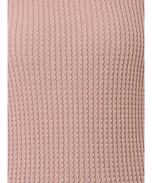 LAGUNAMOON（ラグナムーン）の「変形リブノースリーブニットプルオーバー（ニット/セーター・レディース・ブラウン/ブラック/ホワイト/ピンク・FREE）」の6枚目の写真