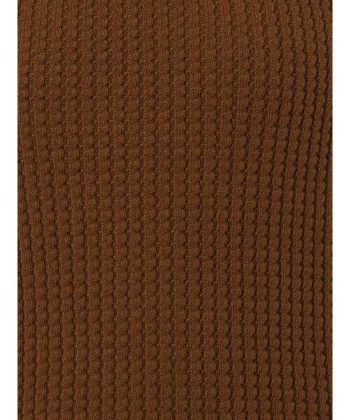 LAGUNAMOON（ラグナムーン）の「変形リブノースリーブニットプルオーバー（ニット/セーター・レディース・ブラウン/ブラック/ホワイト/ピンク・FREE）」の8枚目の写真