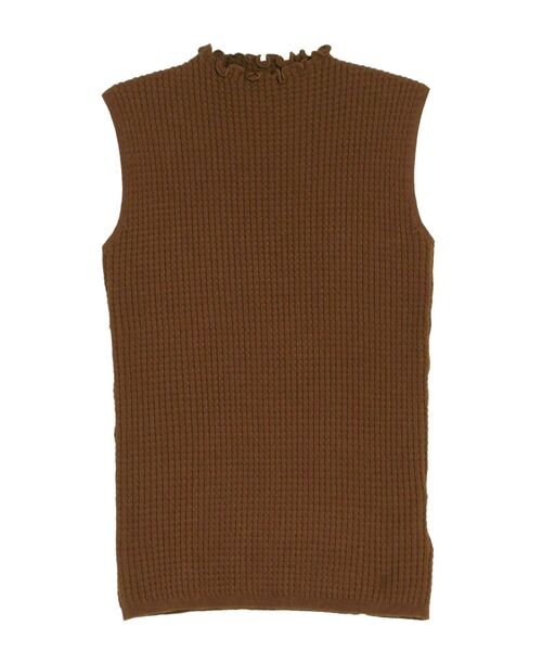 LAGUNAMOON（ラグナムーン）の「変形リブノースリーブニットプルオーバー（ニット/セーター・レディース・ブラウン/ブラック/ホワイト/ピンク・FREE）」の22枚目の写真