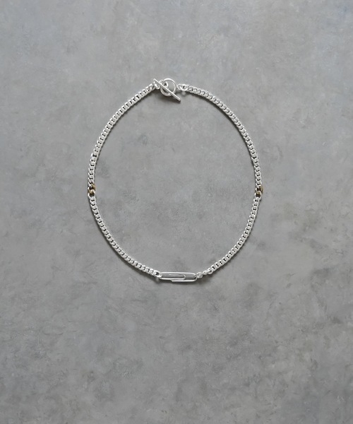 Editors Draw(エディターズドロー)の「Clip ブラスチェーンネックレス Ria. Jaysmee/リアジェイズミー(ネックレス・レディース・シルバー/ゴールド・ONE SIZE)」の9枚目の写真