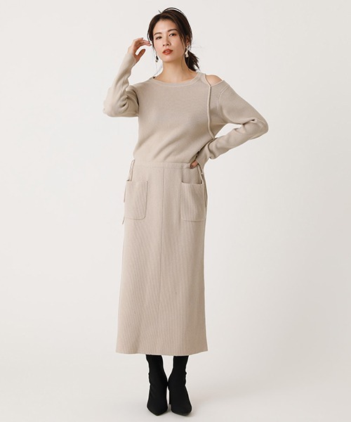 セール ブランド古着 ニットワンピース ワンピース Azul By Moussy アズールバイマウジー のファッション通販 Zozoused