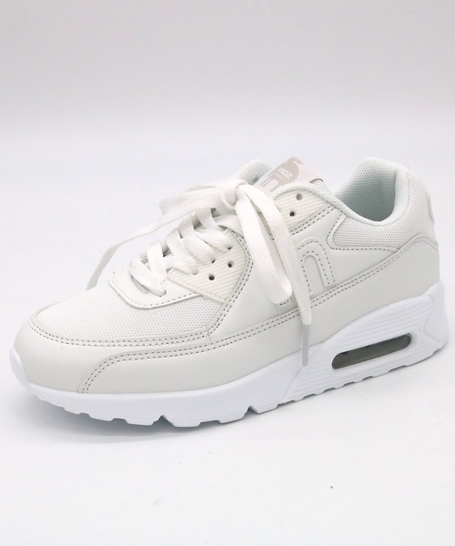 moz（モズ）の「moz(モズ)エア入り厚底レースアップスニーカー