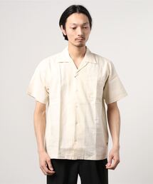 MANASTASH | MANASTASH/マナスタッシュ HEMP OPENCOLLAR SHIRT 綿麻半袖シャツ(シャツ/ブラウス)