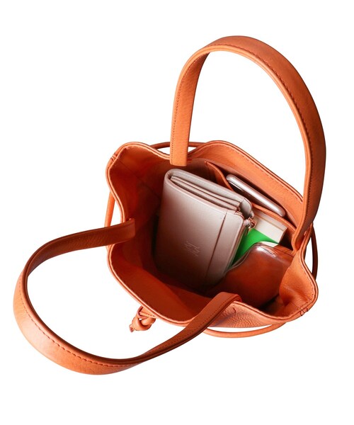 HIROFU（ヒロフ）の「◇【チッチョーネ】巾着トートバッグ S（トート