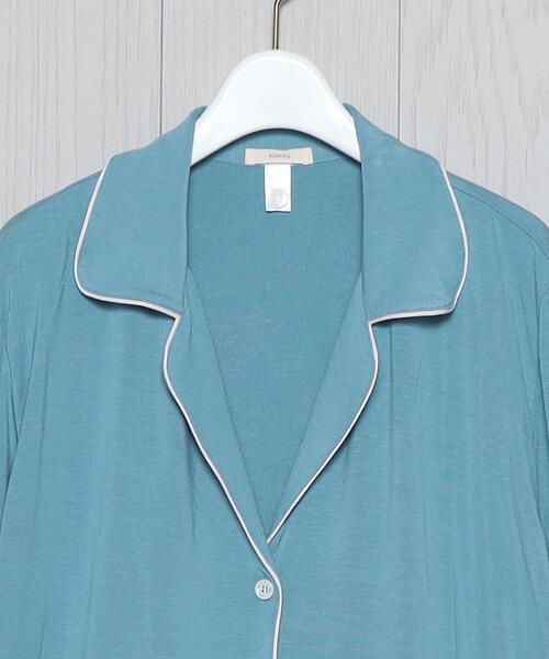 eberjey(エバージェイ)の「<eberjey>GISELE PAJAMA SET/ルームウェア(ルームウェア/パジャマ・レディース・ライトブルー・SMALL)」の4枚目の写真