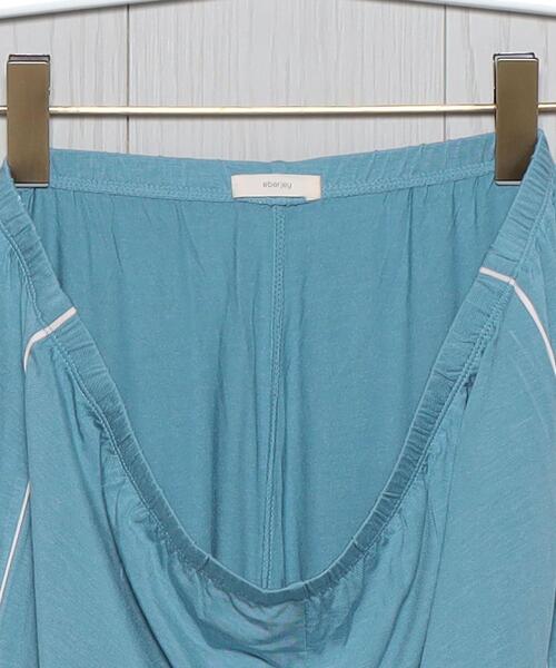 eberjey(エバージェイ)の「<eberjey>GISELE PAJAMA SET/ルームウェア(ルームウェア/パジャマ・レディース・ライトブルー・SMALL)」の10枚目の写真