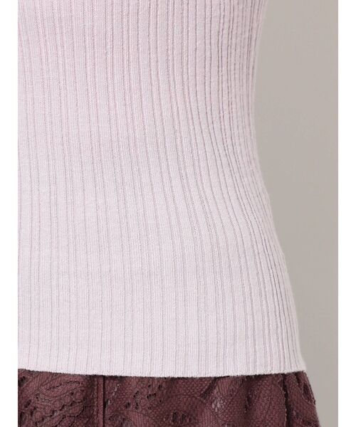 MERCURYDUO（マーキュリーデュオ）の「3WAYツイストオフショルリブニット（ニット/セーター・レディース・ブラック/オフホワイト/グリーン/ラベンダー・FREE）」の15枚目の写真