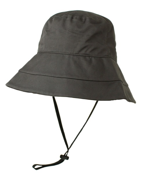 14+（イチヨンプラス）の「UVつば広ハット/あご紐付き（ハット・レディース・ブラック/ベージュ/モカ/ブラウン系その他/ベージュ系その他/ブラック系その他/ピンク/チャコール/ライトベージュ/ライトブルー・FREE）」の4枚目の写真