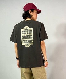 rhythm | RHYTHM/リズム ルーズシルエット バックプリントTシャツ 0121M-PT52-BLK(Tシャツ/カットソー)