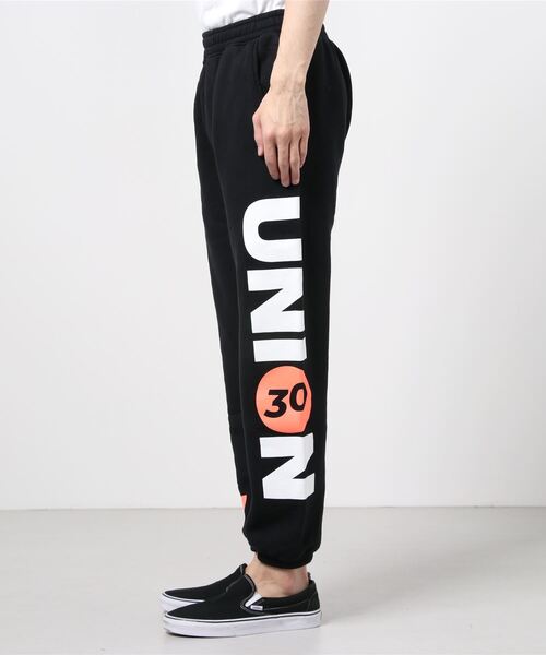 UNION（UNION TOKYO）（ユニオン）の「GYM PANT UNION ユニオン スウェットパンツ（スウェットパンツ・メンズ・ブラック・SMALL/MEDIUM/X-LARGE/LARGE）」の3枚目の写真