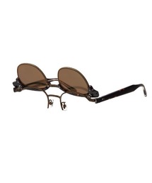 zoff 　ゾフ　跳ね上げ　フリップアップ　flip up サングラス　度付き Zoff、老眼用跳ね上げ式メガネ「FLIP UP」に軽量モデル