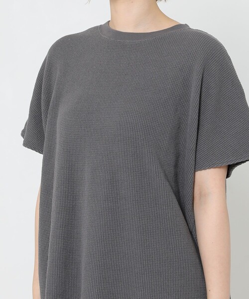 Sig FREAK'S STORE（シグフリークスストア）の「ワッフルスカートセットアップ（セットアップ・レディース・ダークグレー/ベージュ・ﾌﾘ-）」の20枚目の写真