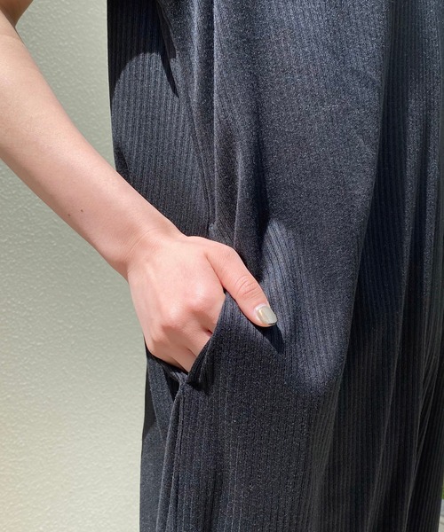 CAPRICIEUX LE'MAGE（カプリシューレマージュ）の「〈セットアイテム〉前後2WAYチュニック＆リブパンツSETUP（チュニック・レディース・アイボリー/ブラック/ブラウン・FREE）」の11枚目の写真