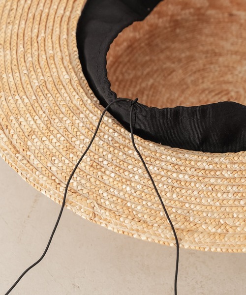 PUAL CE CIN（ピュアルセシン）の「【odds】MUGIWARA　HAT／麦わらハット（ハット・レディース・ナチュラル・FREE）」の14枚目の写真