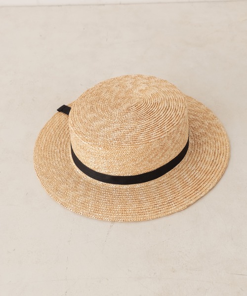 PUAL CE CIN（ピュアルセシン）の「【odds】MUGIWARA　HAT／麦わらハット（ハット・レディース・ナチュラル・FREE）」の10枚目の写真