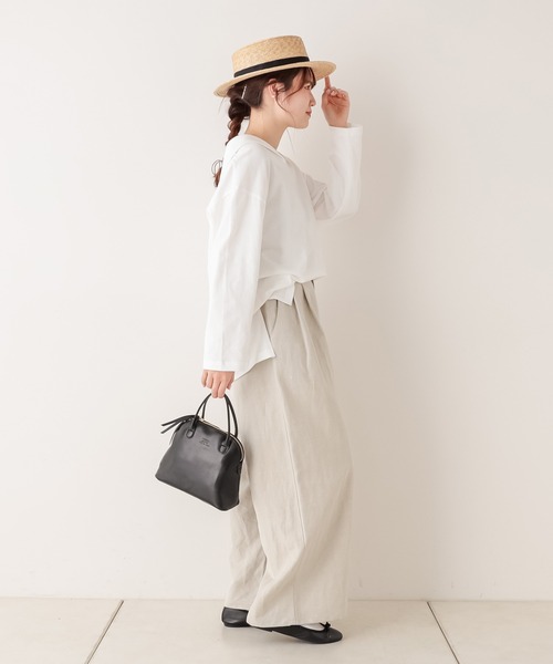 PUAL CE CIN（ピュアルセシン）の「【odds】MUGIWARA　HAT／麦わらハット（ハット・レディース・ナチュラル・FREE）」の5枚目の写真