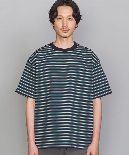 BEAUTY&YOUTH UNITED ARROWS(ビューティーアンドユースユナイテッドアローズ)の「<TOWN> 90BORDER BLK/Tシャツ(Tシャツ/カットソー・メンズ・ブラック・LARGE/MEDIUM/SMALL/X-LARGE)」の2枚目の写真
