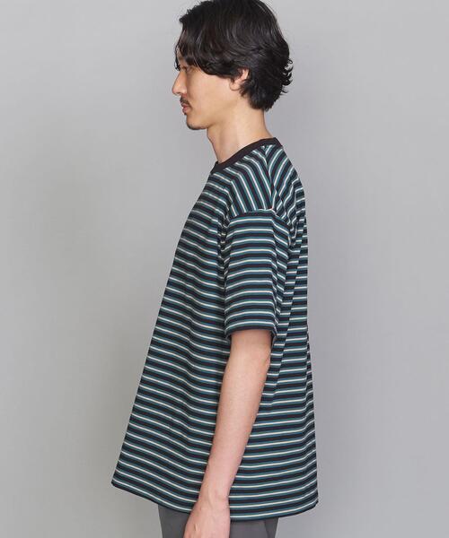 BEAUTY&YOUTH UNITED ARROWS(ビューティーアンドユースユナイテッドアローズ)の「<TOWN> 90BORDER BLK/Tシャツ(Tシャツ/カットソー・メンズ・ブラック・LARGE/MEDIUM/SMALL/X-LARGE)」の3枚目の写真