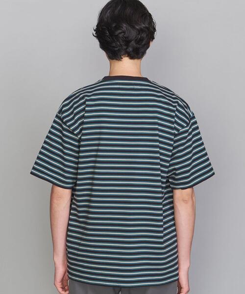 BEAUTY&YOUTH UNITED ARROWS(ビューティーアンドユースユナイテッドアローズ)の「<TOWN> 90BORDER BLK/Tシャツ(Tシャツ/カットソー・メンズ・ブラック・LARGE/MEDIUM/SMALL/X-LARGE)」の4枚目の写真