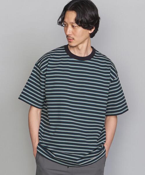 BEAUTY&YOUTH UNITED ARROWS(ビューティーアンドユースユナイテッドアローズ)の「<TOWN> 90BORDER BLK/Tシャツ(Tシャツ/カットソー・メンズ・ブラック・LARGE/MEDIUM/SMALL/X-LARGE)」の5枚目の写真