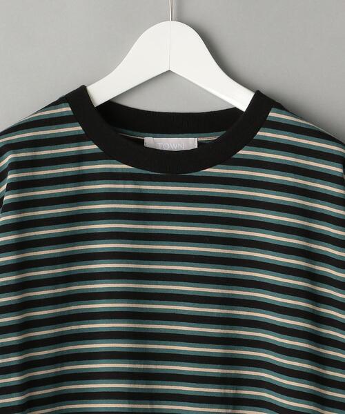BEAUTY&YOUTH UNITED ARROWS(ビューティーアンドユースユナイテッドアローズ)の「<TOWN> 90BORDER BLK/Tシャツ(Tシャツ/カットソー・メンズ・ブラック・LARGE/MEDIUM/SMALL/X-LARGE)」の10枚目の写真