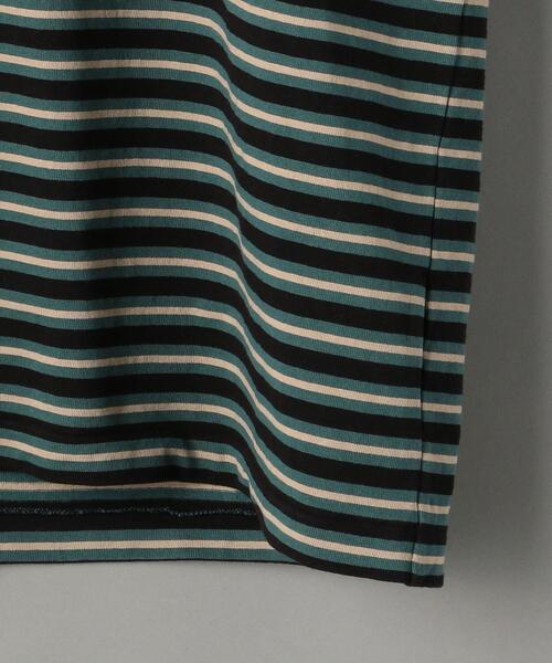 BEAUTY&YOUTH UNITED ARROWS(ビューティーアンドユースユナイテッドアローズ)の「<TOWN> 90BORDER BLK/Tシャツ(Tシャツ/カットソー・メンズ・ブラック・LARGE/MEDIUM/SMALL/X-LARGE)」の12枚目の写真