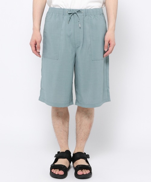 niko and...（ニコアンド）の「ドライPEワイドショートパンツ（その他パンツ・メンズ・ネイビー/アイボリー/グレー・MEDIUM/LARGE）」の10枚目の写真