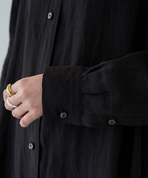 LOUNGEDRESS（ラウンジドレス）の「リネンシャツワンピース