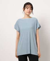 プリーツ加工切りっぱなしプルオーバー