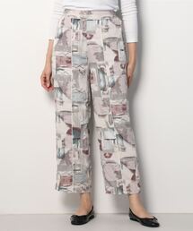 Per sist ence | Per sist ence/パーシエンス　総柄プリント　センターシームストレートパンツ(その他パンツ)