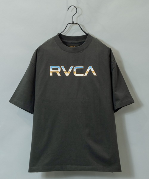 RVCA(ルーカ)の「RVCA-KROME SSTEE/ルーカ Tシャツ(Tシャツ/カットソー・メンズ・ホワイト/ブラック・M/L)」の2枚目の写真