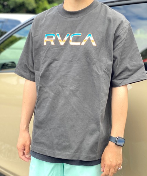 RVCA(ルーカ)の「RVCA-KROME SSTEE/ルーカ Tシャツ(Tシャツ/カットソー・メンズ・ホワイト/ブラック・M/L)」の6枚目の写真