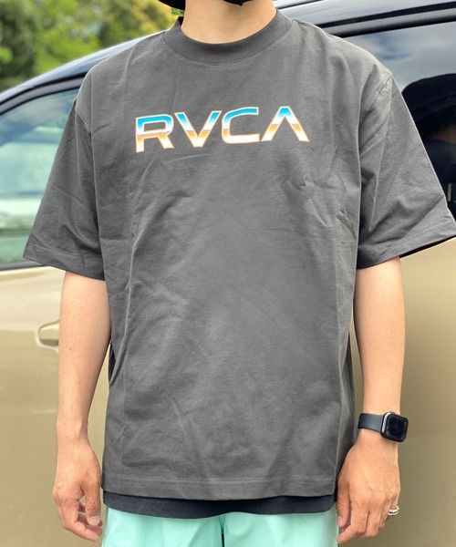 RVCA(ルーカ)の「RVCA-KROME SSTEE/ルーカ Tシャツ(Tシャツ/カットソー・メンズ・ホワイト/ブラック・M/L)」の12枚目の写真