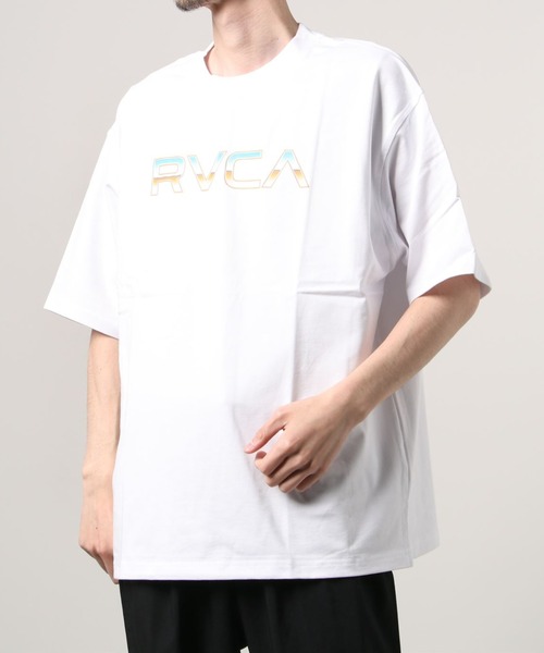 RVCA(ルーカ)の「RVCA-KROME SSTEE/ルーカ Tシャツ(Tシャツ/カットソー・メンズ・ホワイト/ブラック・M/L)」の8枚目の写真
